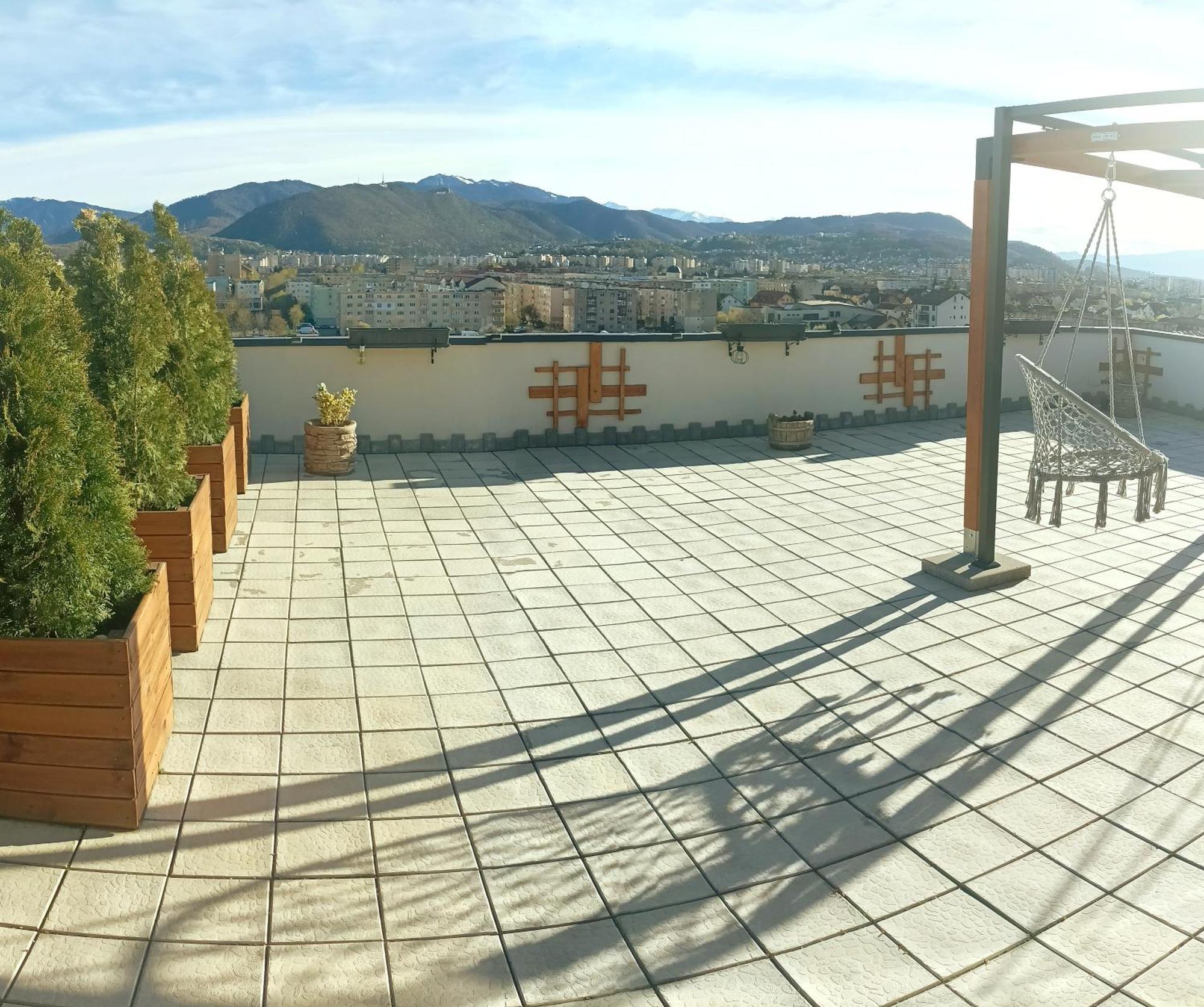 Penthouse City View Infinity Braşov Esterno foto